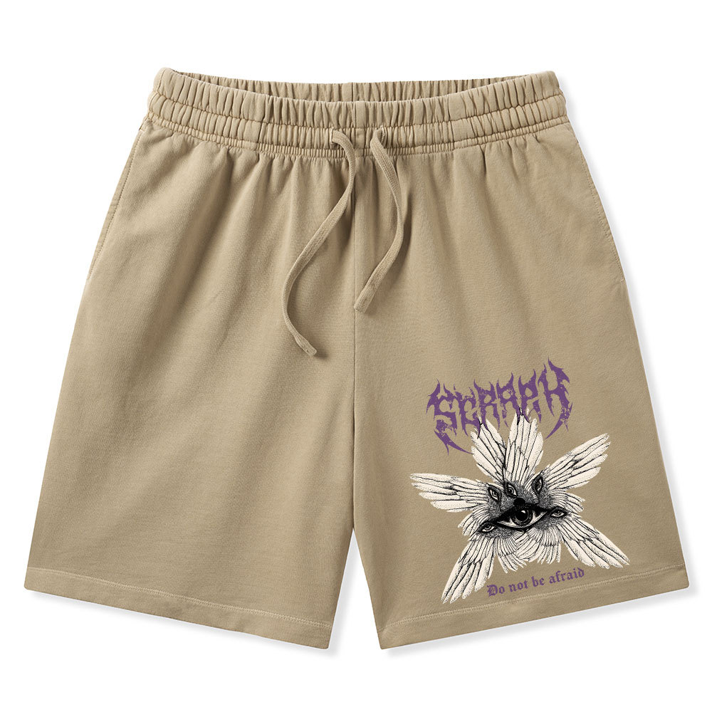 Do Not Be Afraid Christian Washed Shorts