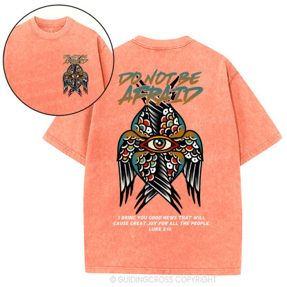 Do Not Be Afraid Christian Washed T-Shirt