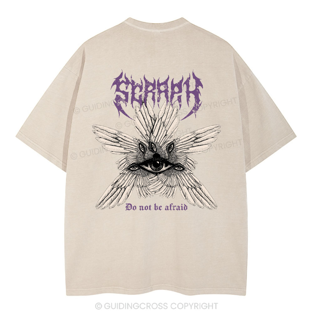 Do Not Be Afraid Christian Washed T-Shirt