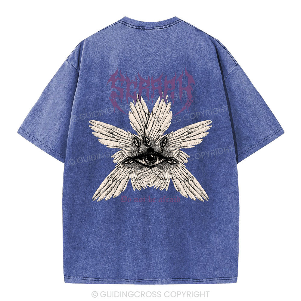 Do Not Be Afraid Christian Washed T-Shirt