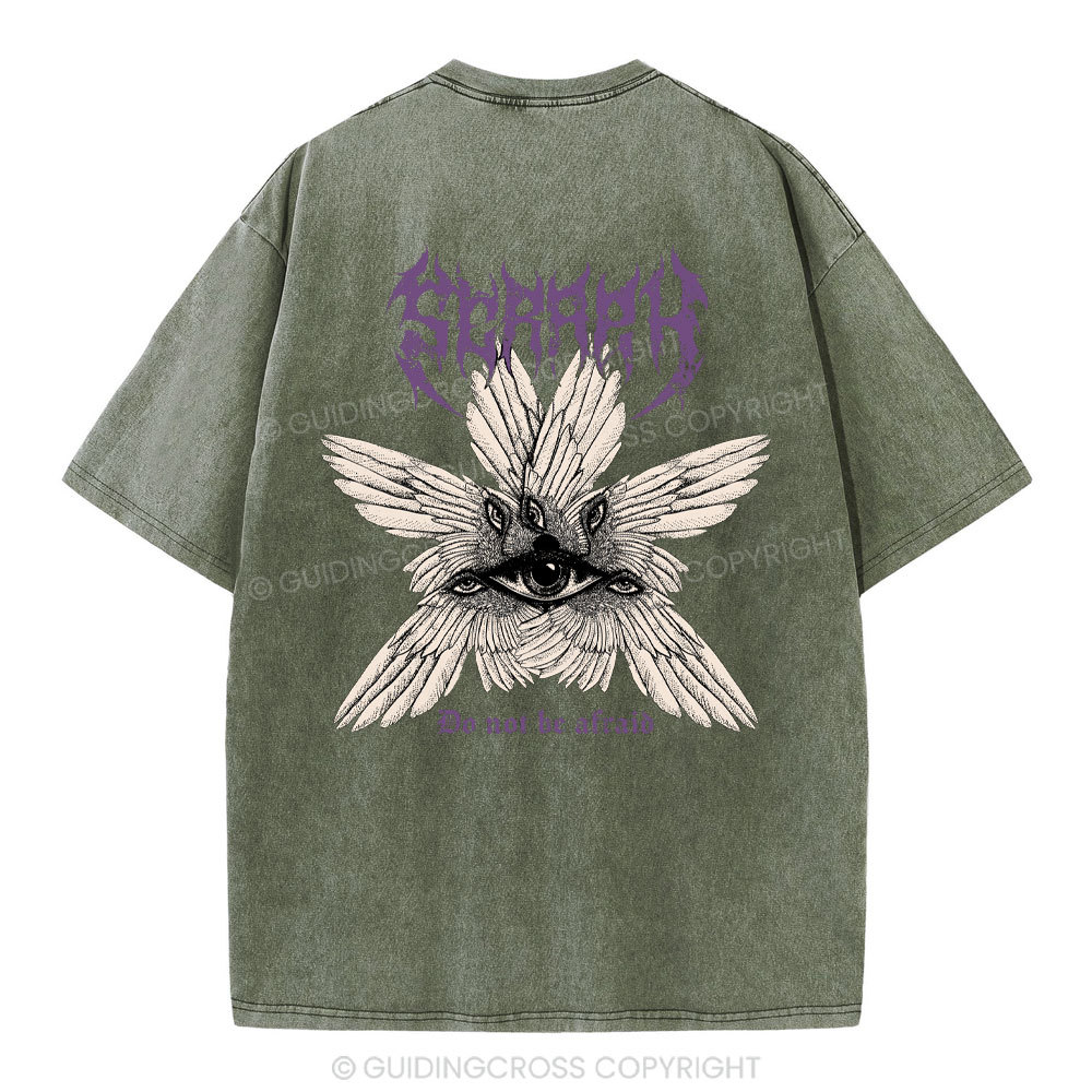 Do Not Be Afraid Christian Washed T-Shirt