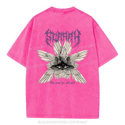 Do Not Be Afraid Christian Washed T-Shirt