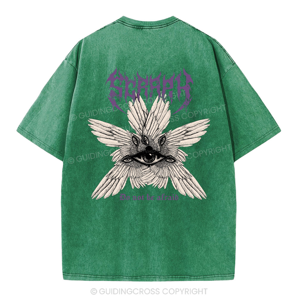 Do Not Be Afraid Christian Washed T-Shirt