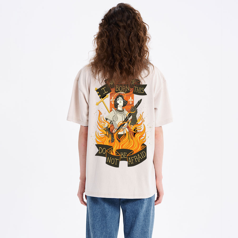 Do Not Be Afraid Christian Washed T-Shirt