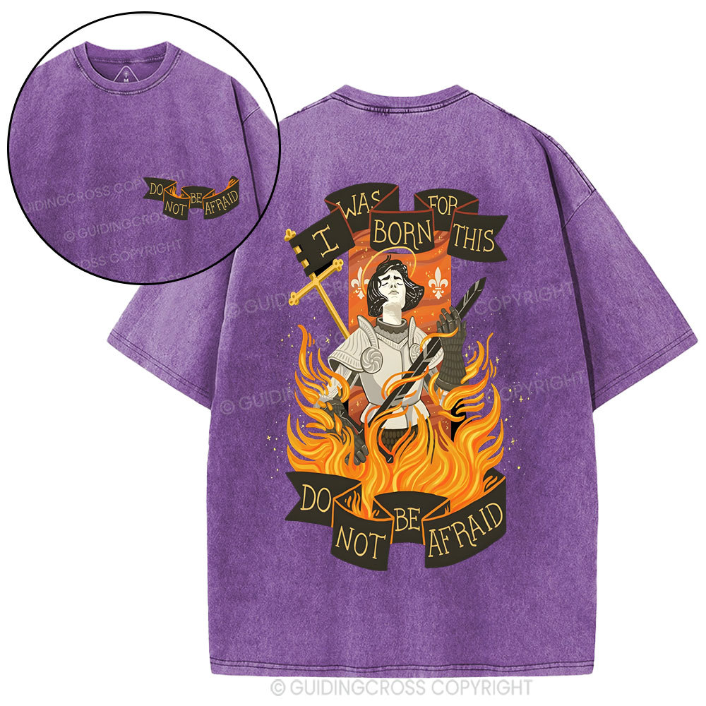 Do Not Be Afraid Christian Washed T-Shirt