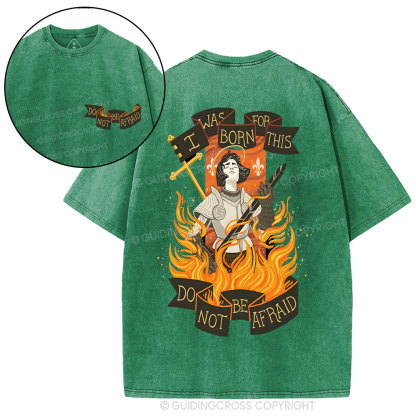 Do Not Be Afraid Christian Washed T-Shirt