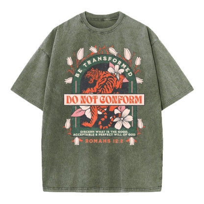 Do Not Conform Christian Washed T-Shirt