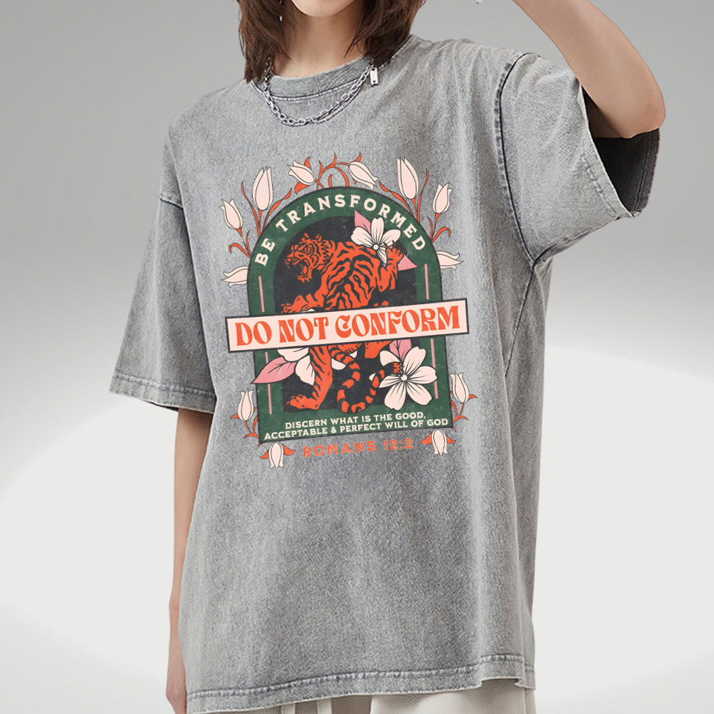 Do Not Conform Christian Washed T-Shirt