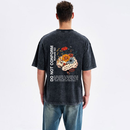 Do Not Conform Christian Washed T-Shirt