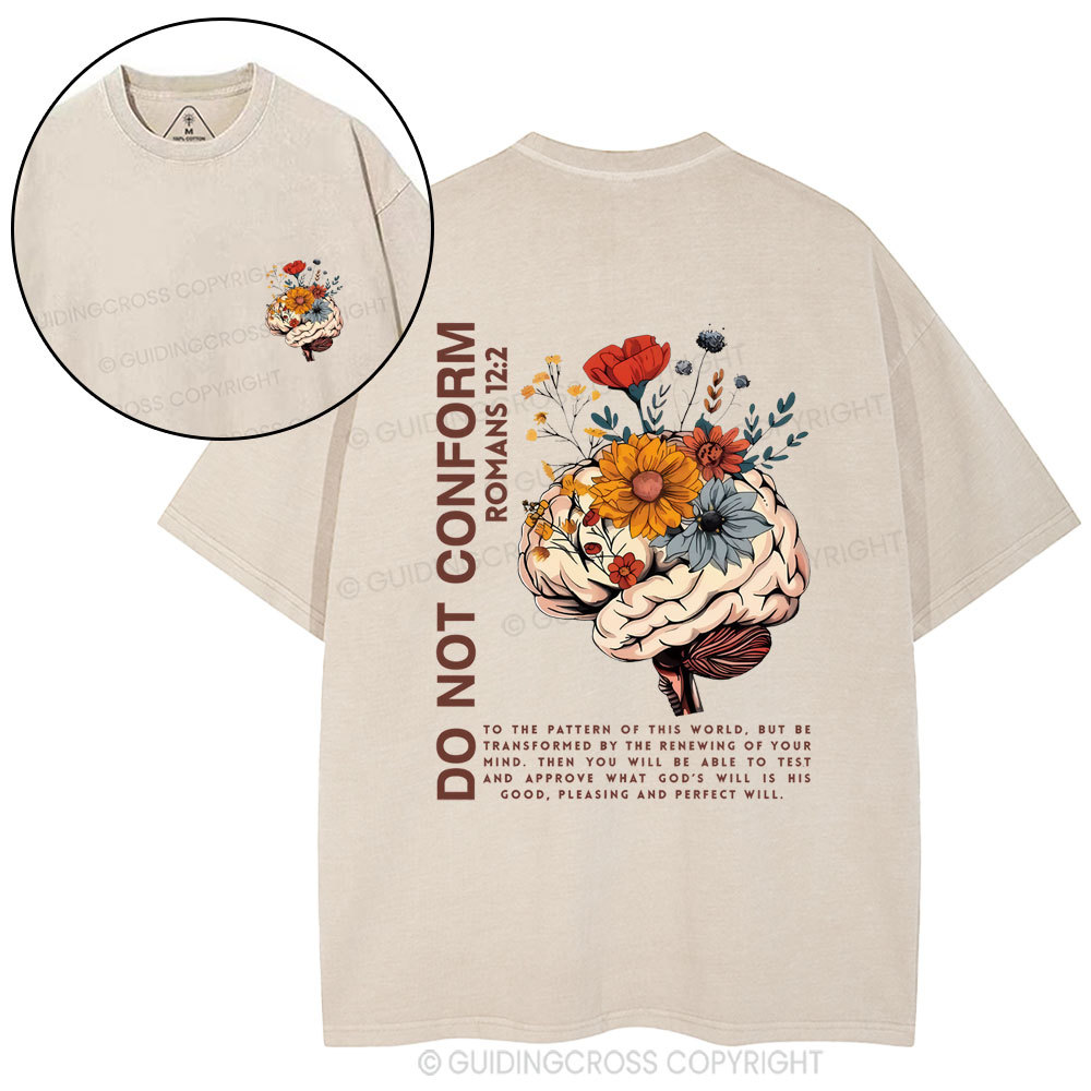 Do Not Conform Christian Washed T-Shirt
