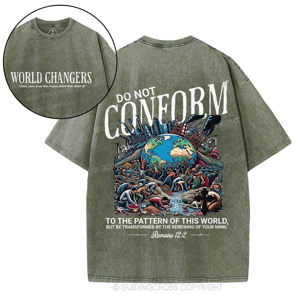 Do Not Conform Christian Washed T-Shirt
