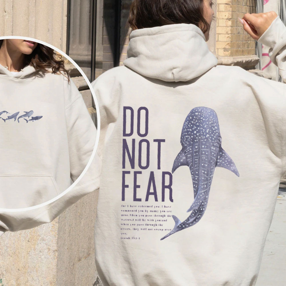 Do Not Fear Christian Fleece Hoodie Set
