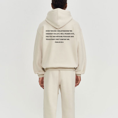 Do Not Fear Christian Fleece Hoodie Set