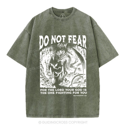 Do Not Fear Christian Washed T-Shirt