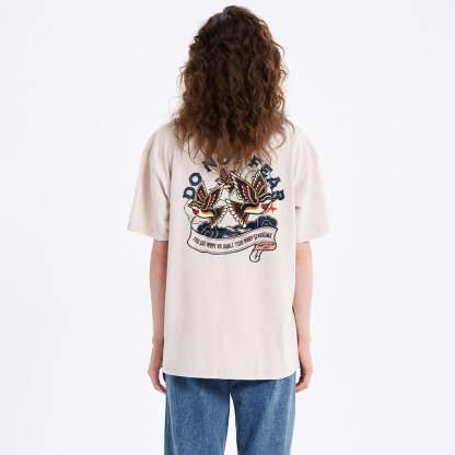 Do Not Fear Sparrows Christian Washed T-Shirt