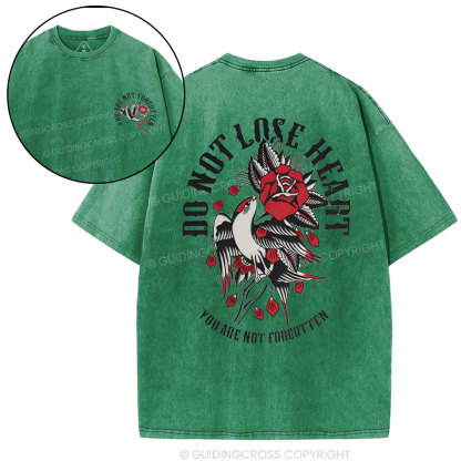 Do Not Lose Heart CHristian Washed T-Shirt