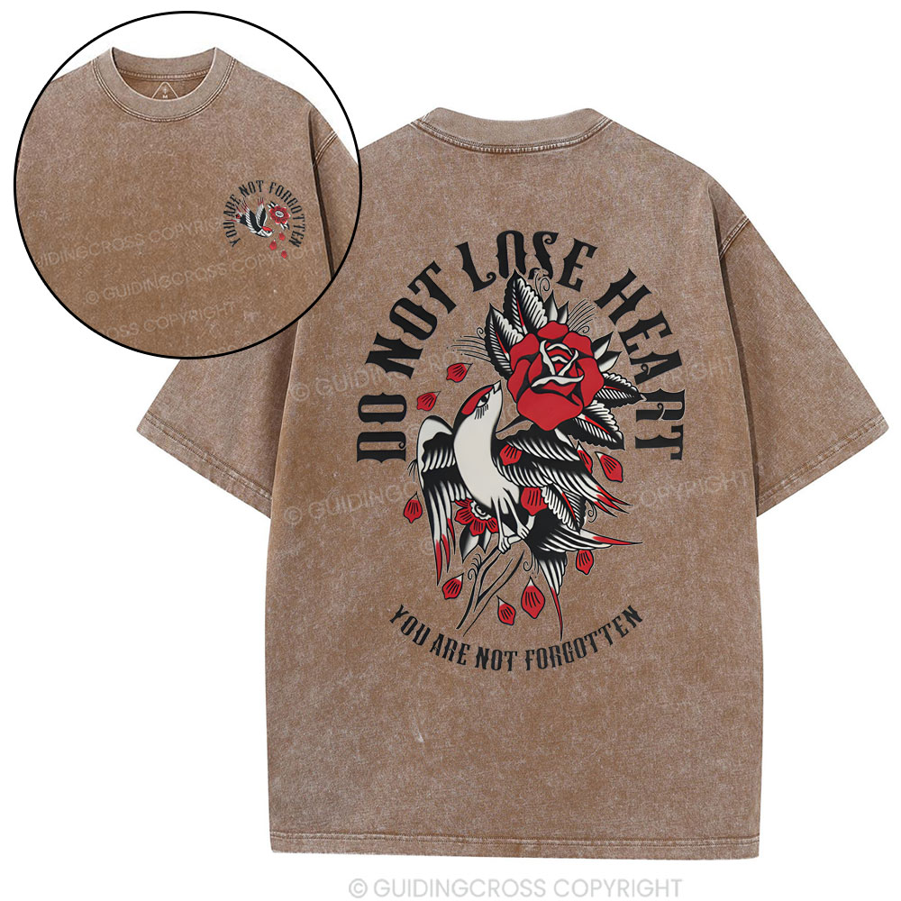 Do Not Lose Heart CHristian Washed T-Shirt