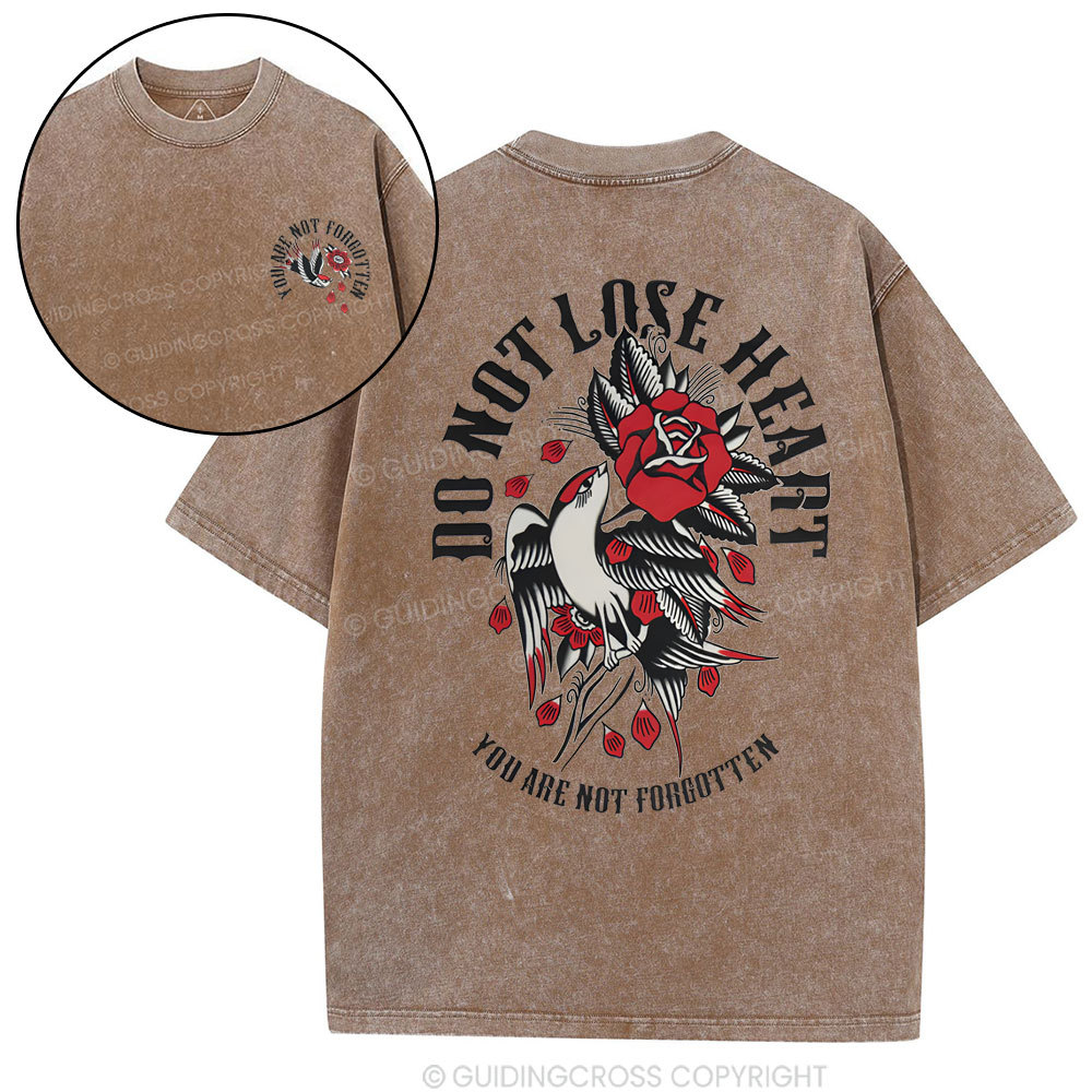 Do Not Lose Heart CHristian Washed T-Shirt