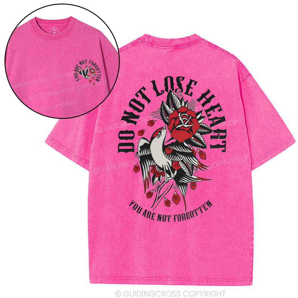 Do Not Lose Heart CHristian Washed T-Shirt