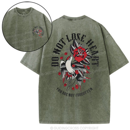 Do Not Lose Heart CHristian Washed T-Shirt