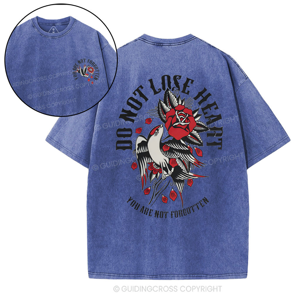 Do Not Lose Heart CHristian Washed T-Shirt
