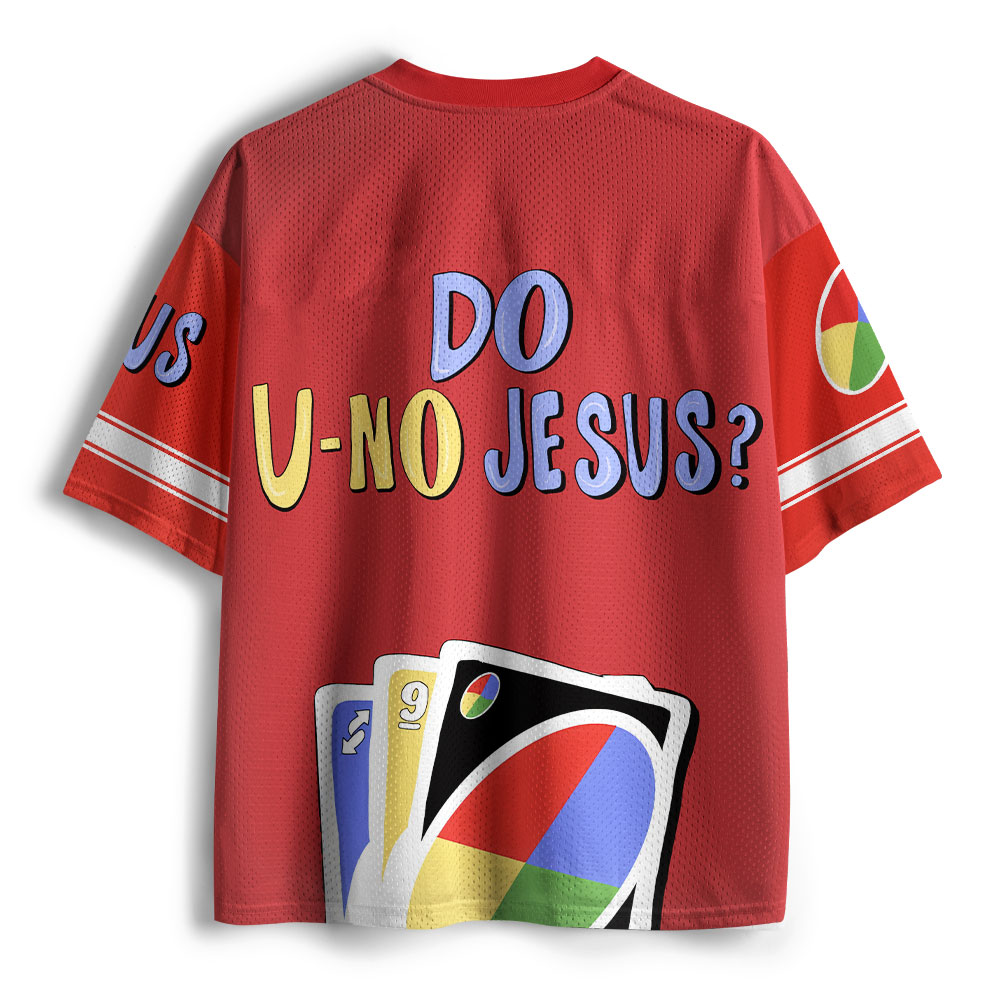 Do u-no Jesus Christian Mesh Jersey