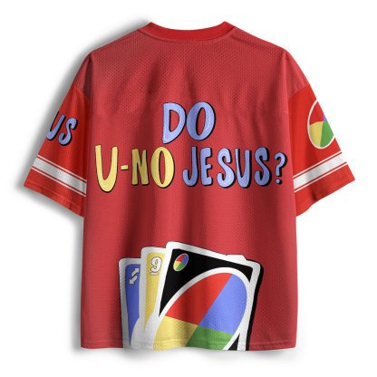 Do u-no Jesus Christian Mesh Jersey