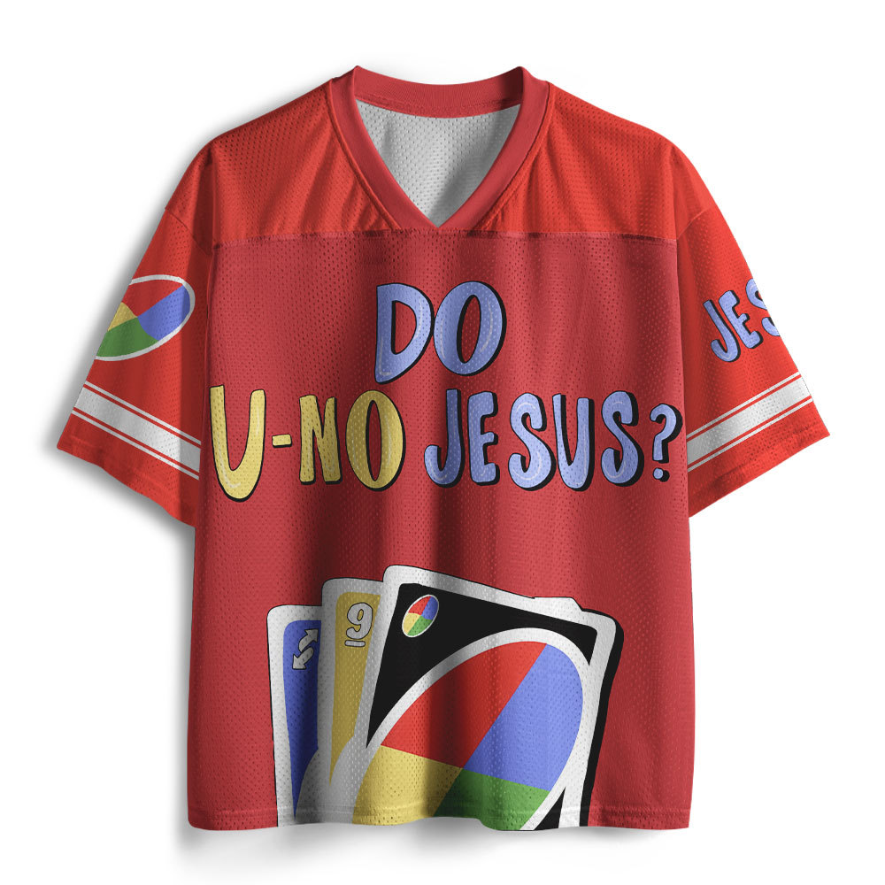 Do u-no Jesus Christian Mesh Jersey