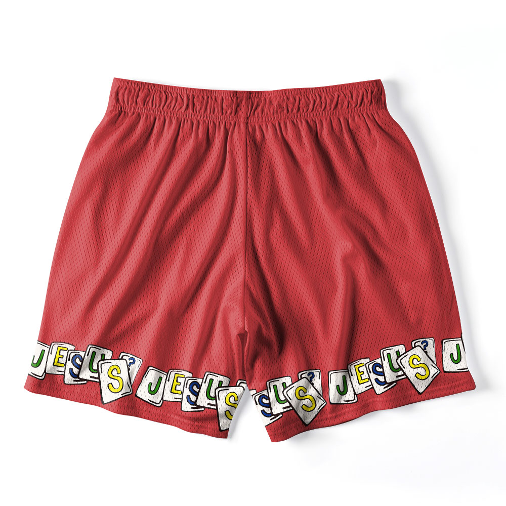 Do u-no Jesus Christian Mesh Shorts