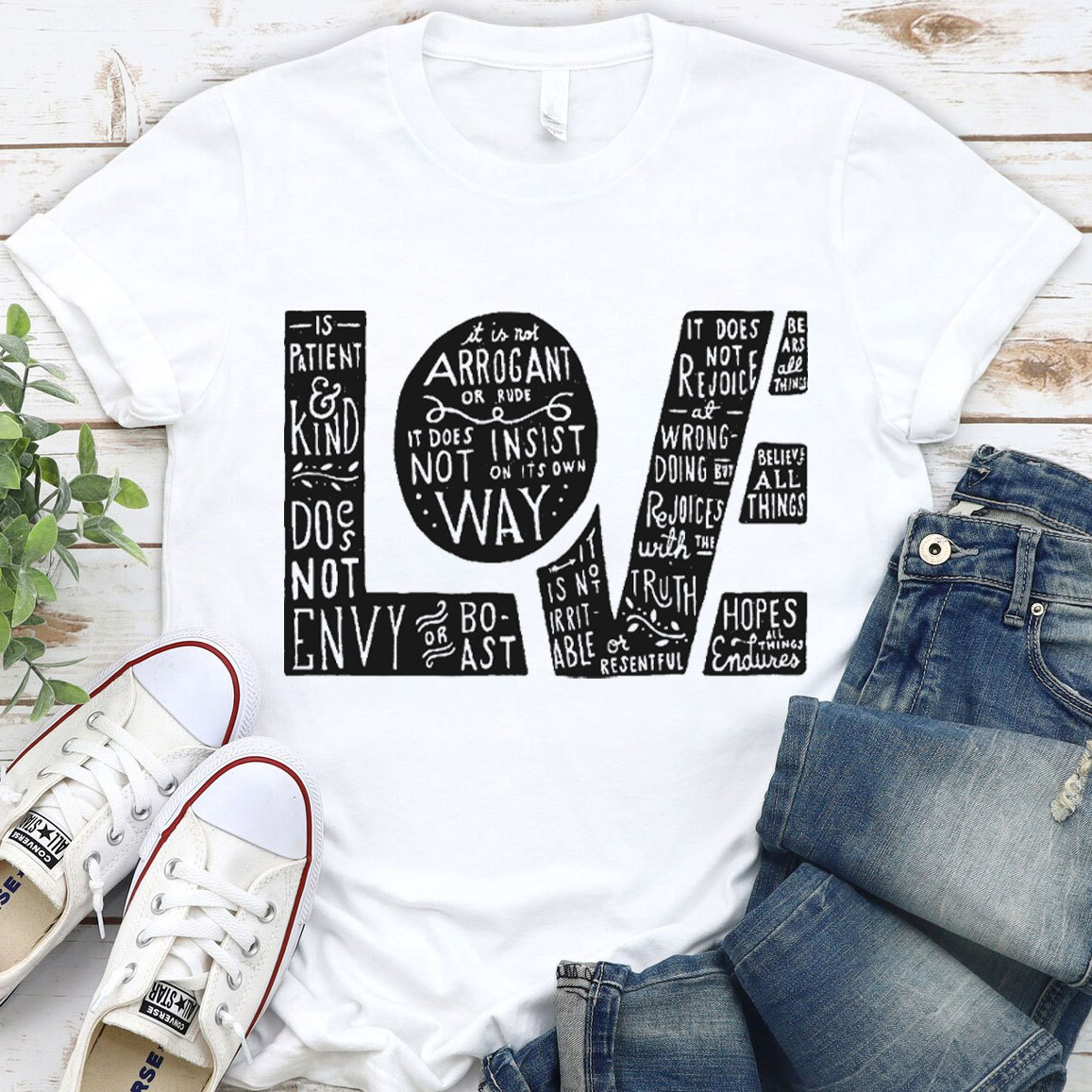 Does Not Envy Christian T-Shirt