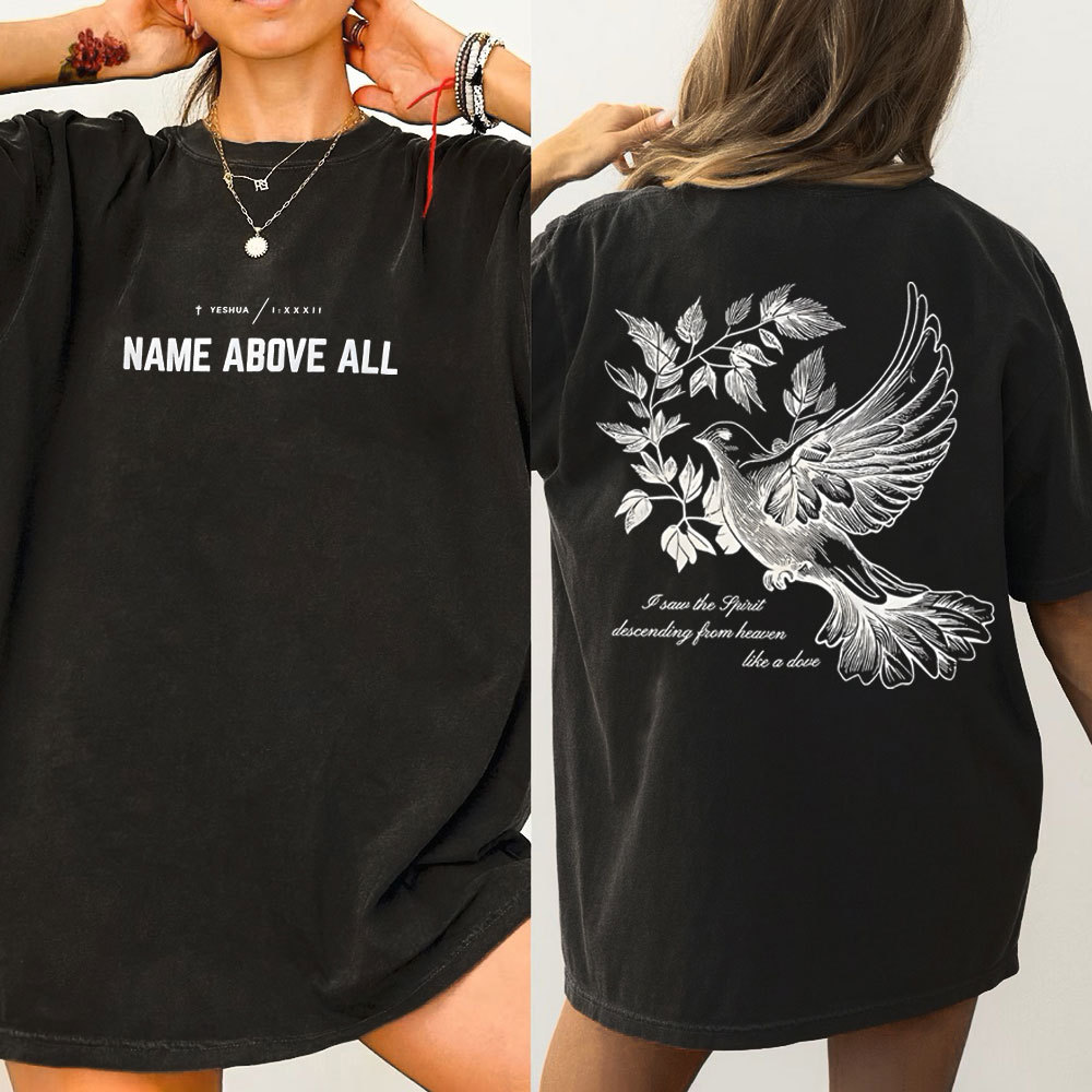 Dove Christian Washed T-Shirt