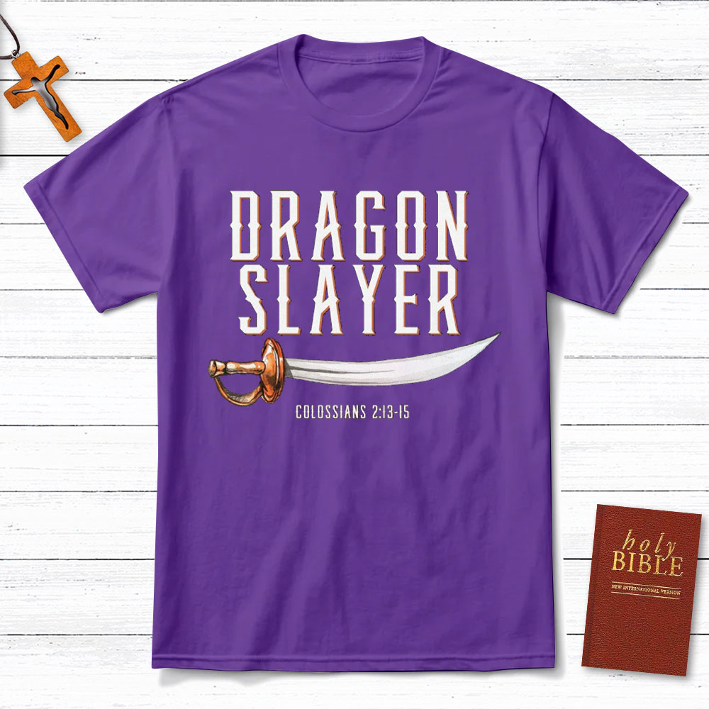 Dragon Slayer Christian T-Shirt
