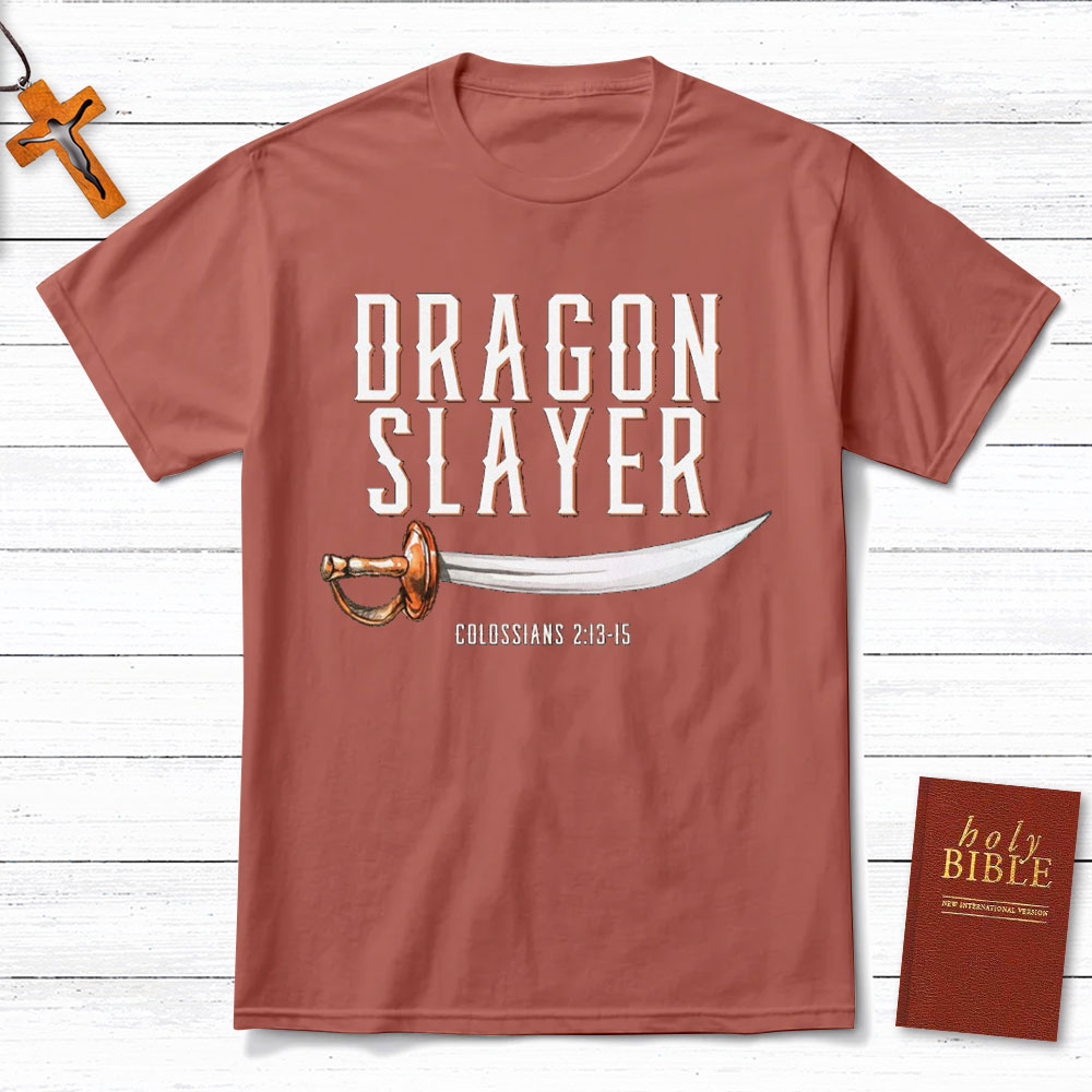 Dragon Slayer Christian T-Shirt