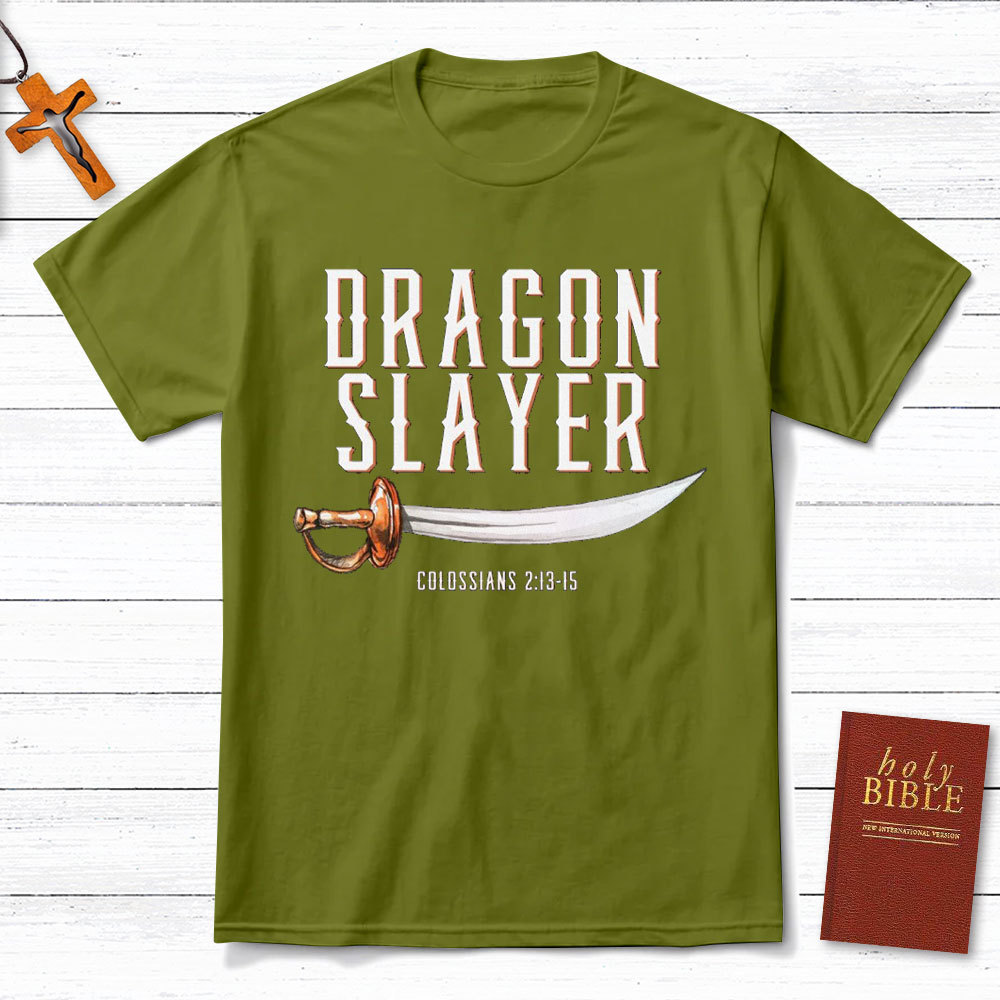 Dragon Slayer Christian T-Shirt