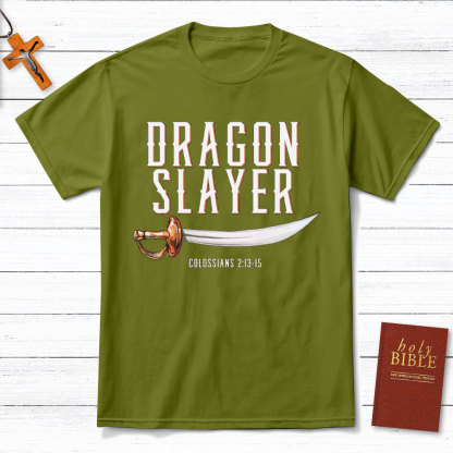 Dragon Slayer Christian T-Shirt