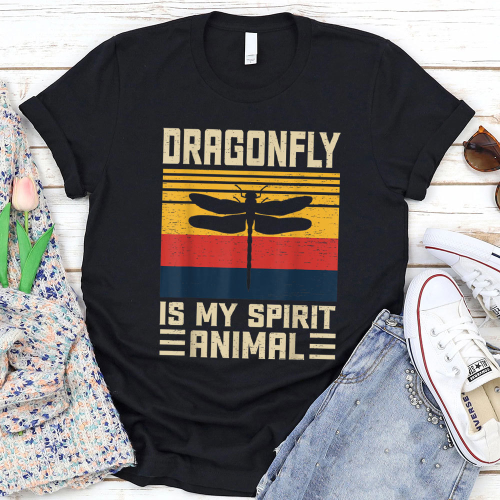 Dragonfly Is My Spirit Christian T-Shirt