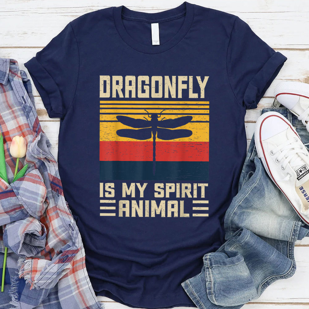 Dragonfly Is My Spirit Christian T-Shirt