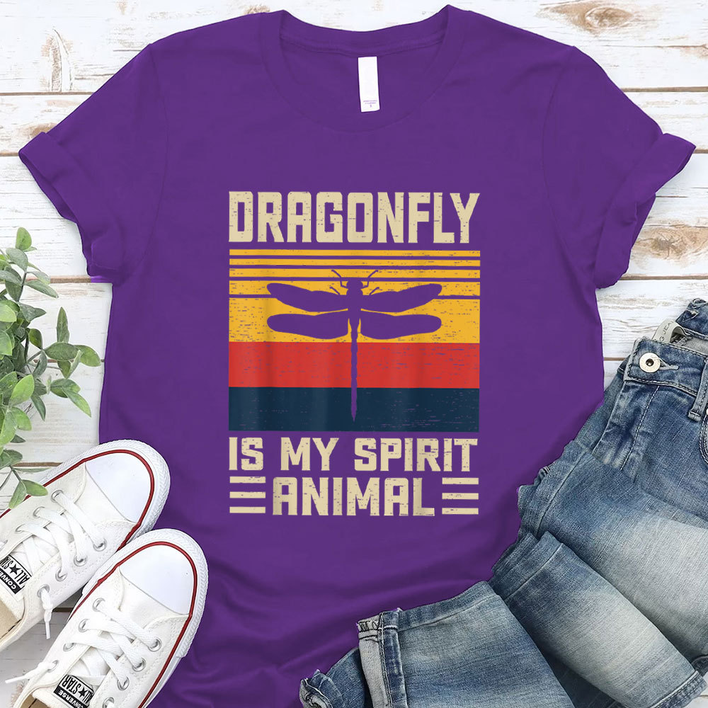 Dragonfly Is My Spirit Christian T-Shirt