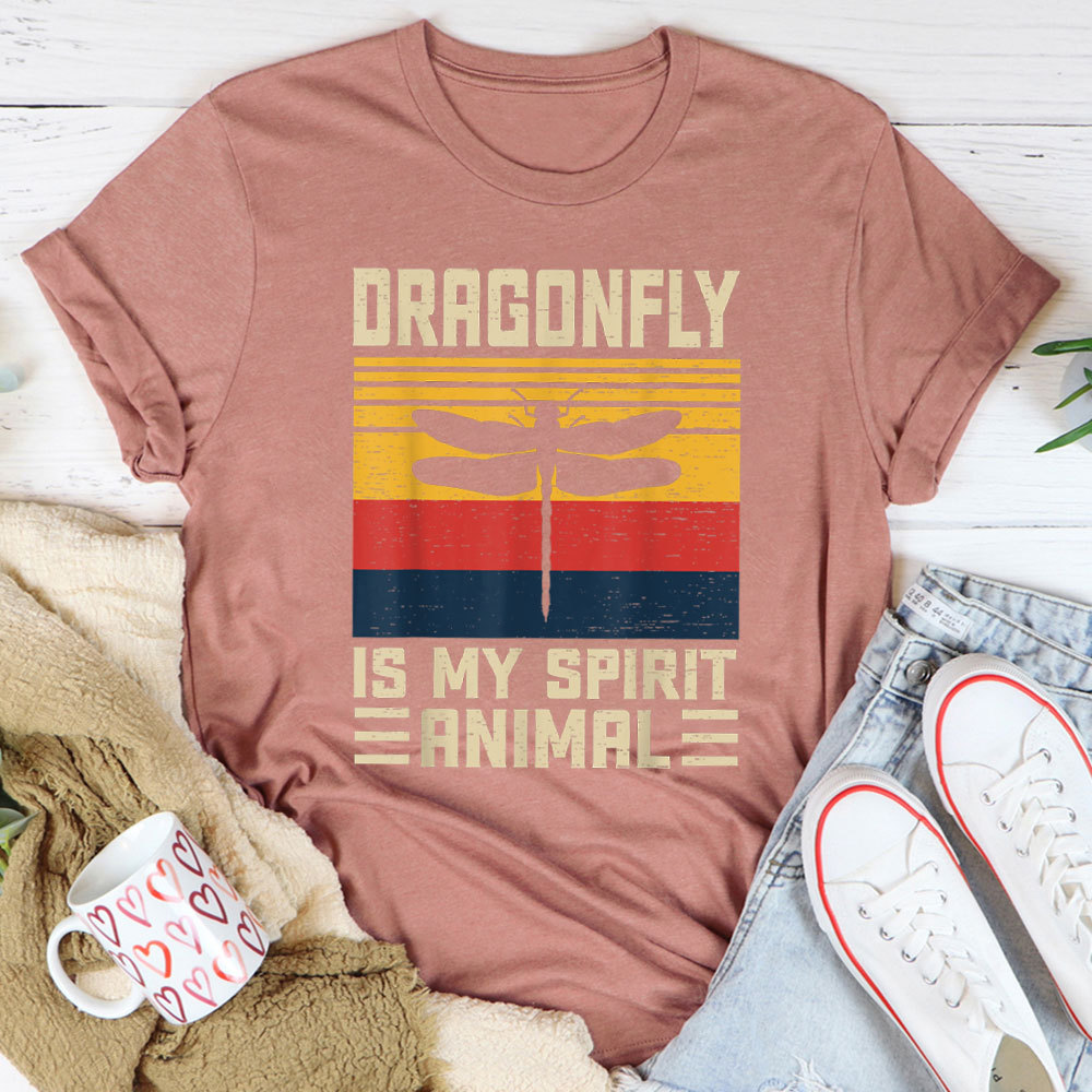 Dragonfly Is My Spirit Christian T-Shirt