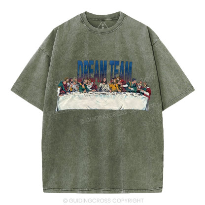 Dream Team Christian Washed T-Shirt