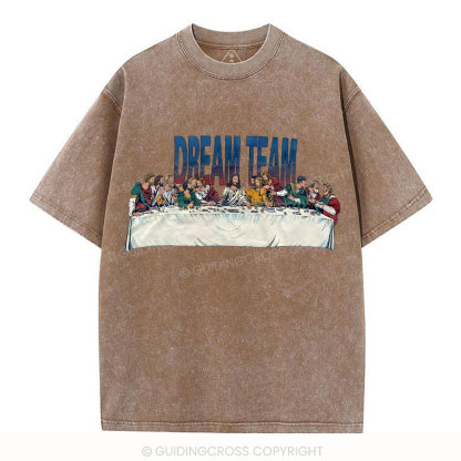 Dream Team Christian Washed T-Shirt
