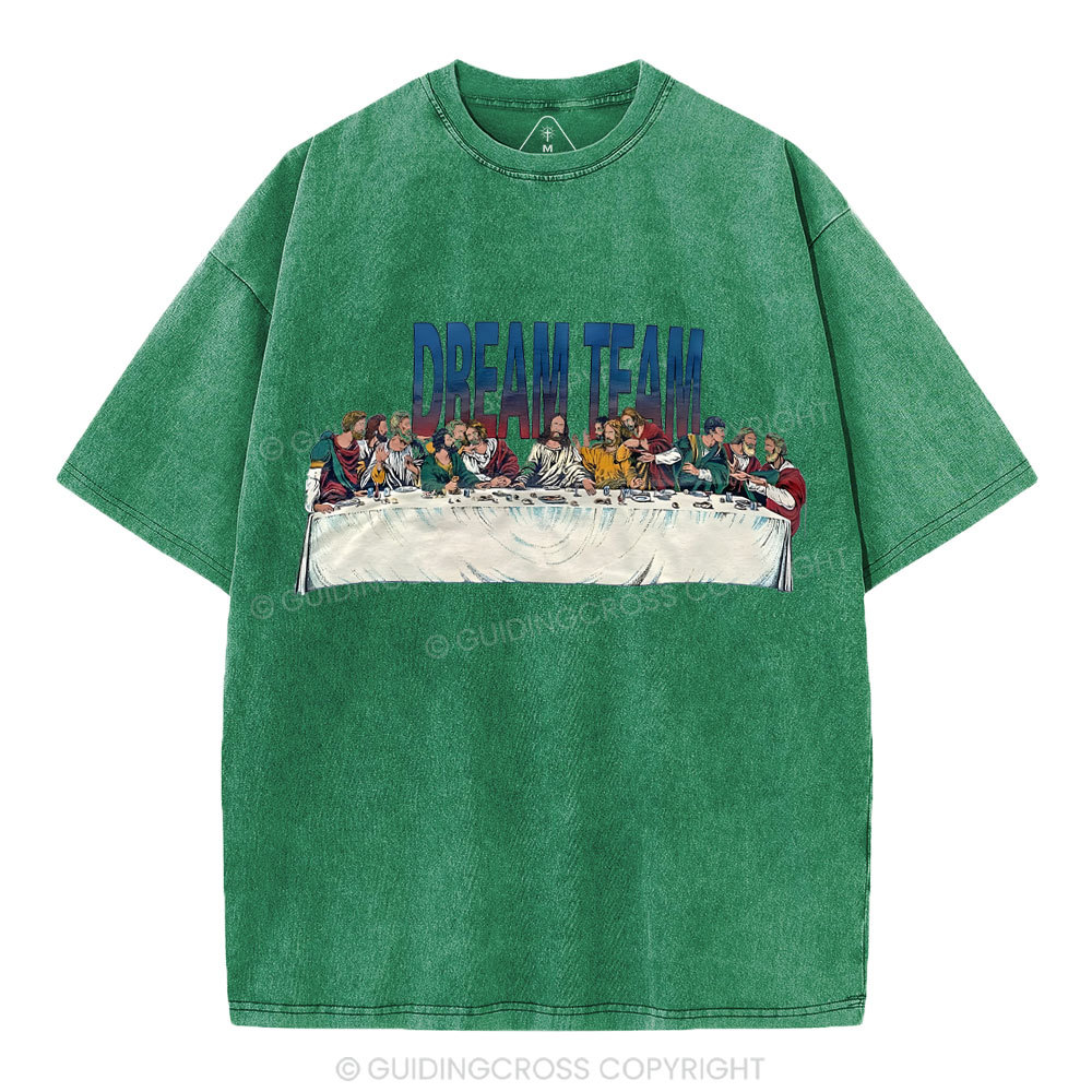 Dream Team Christian Washed T-Shirt