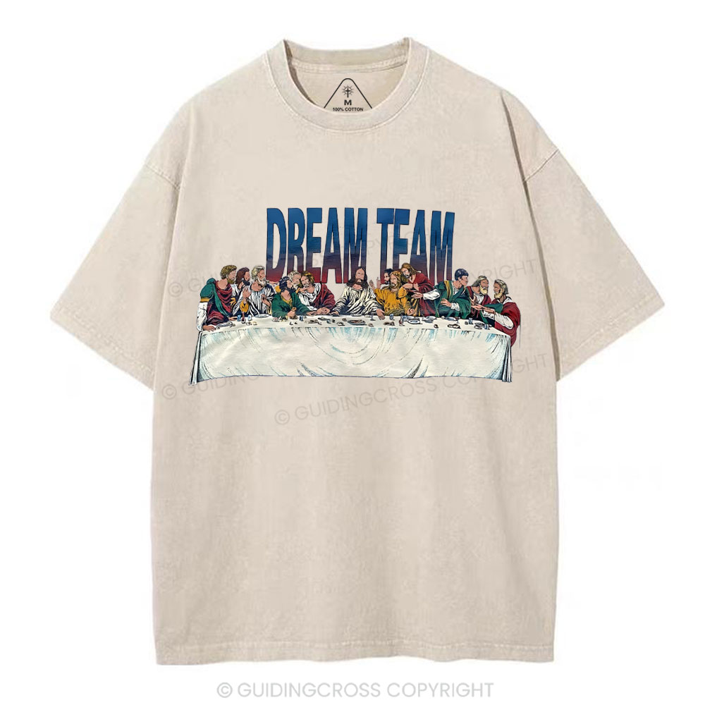 sample washed T-Shirt Sale - GuidingCross