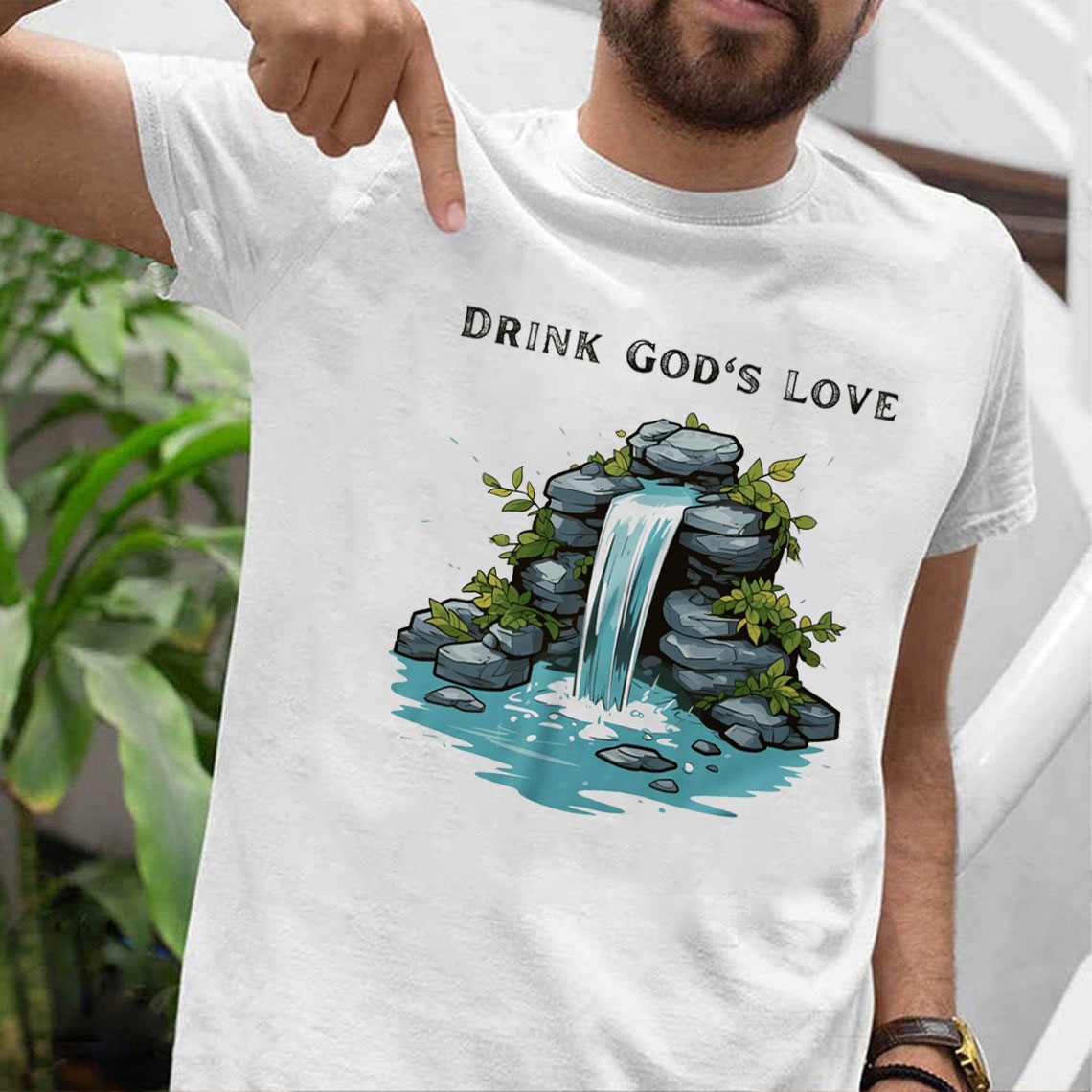 Drink God Love Christian T-Shirt