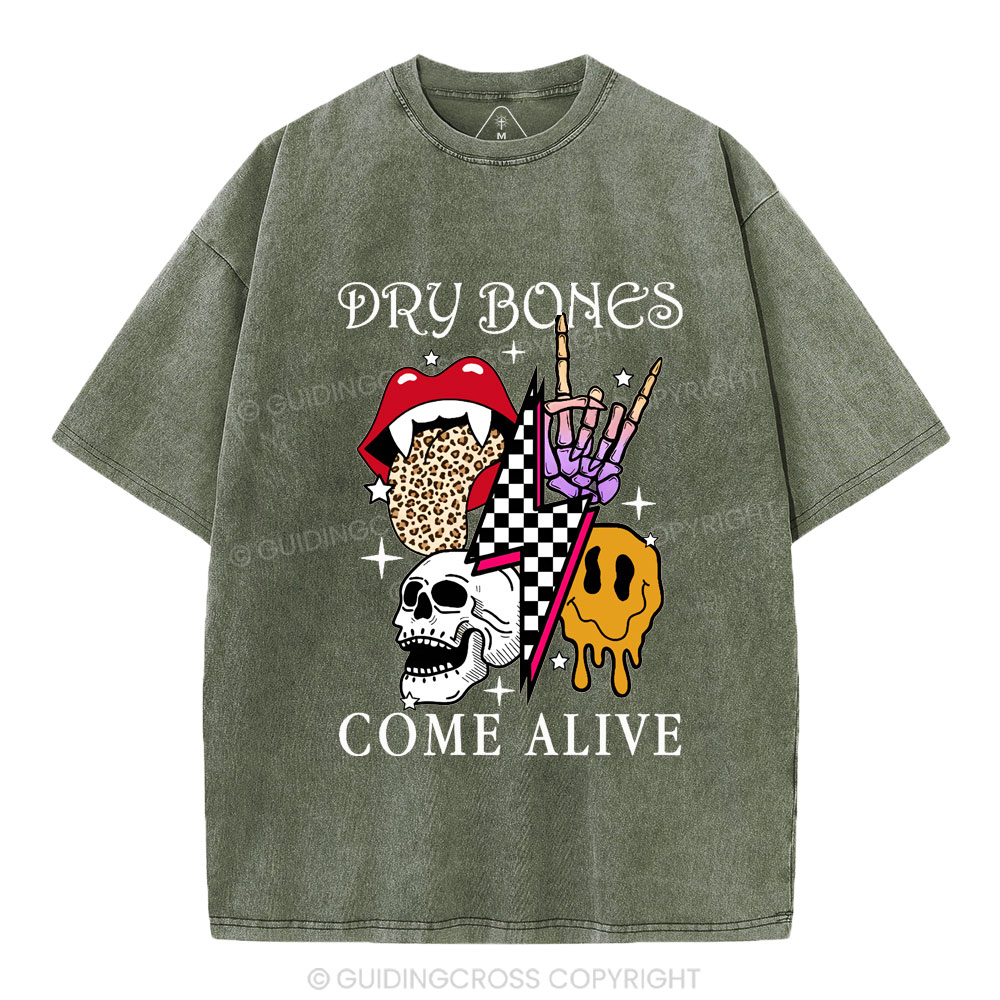 Dry Bones Christian Washed T-Shirt