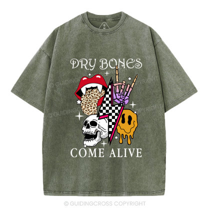 Dry Bones Christian Washed T-Shirt