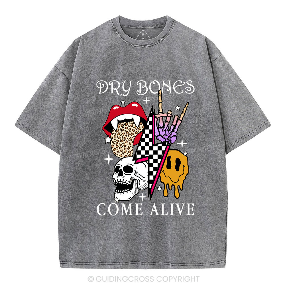 Dry Bones Christian Washed T-Shirt