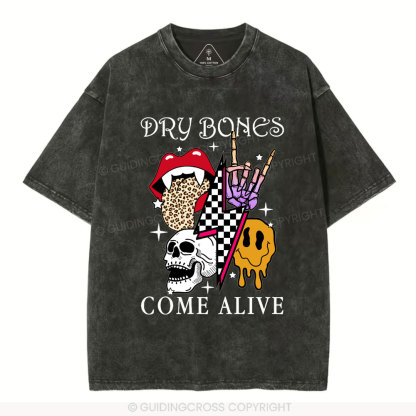 Dry Bones Christian Washed T-Shirt