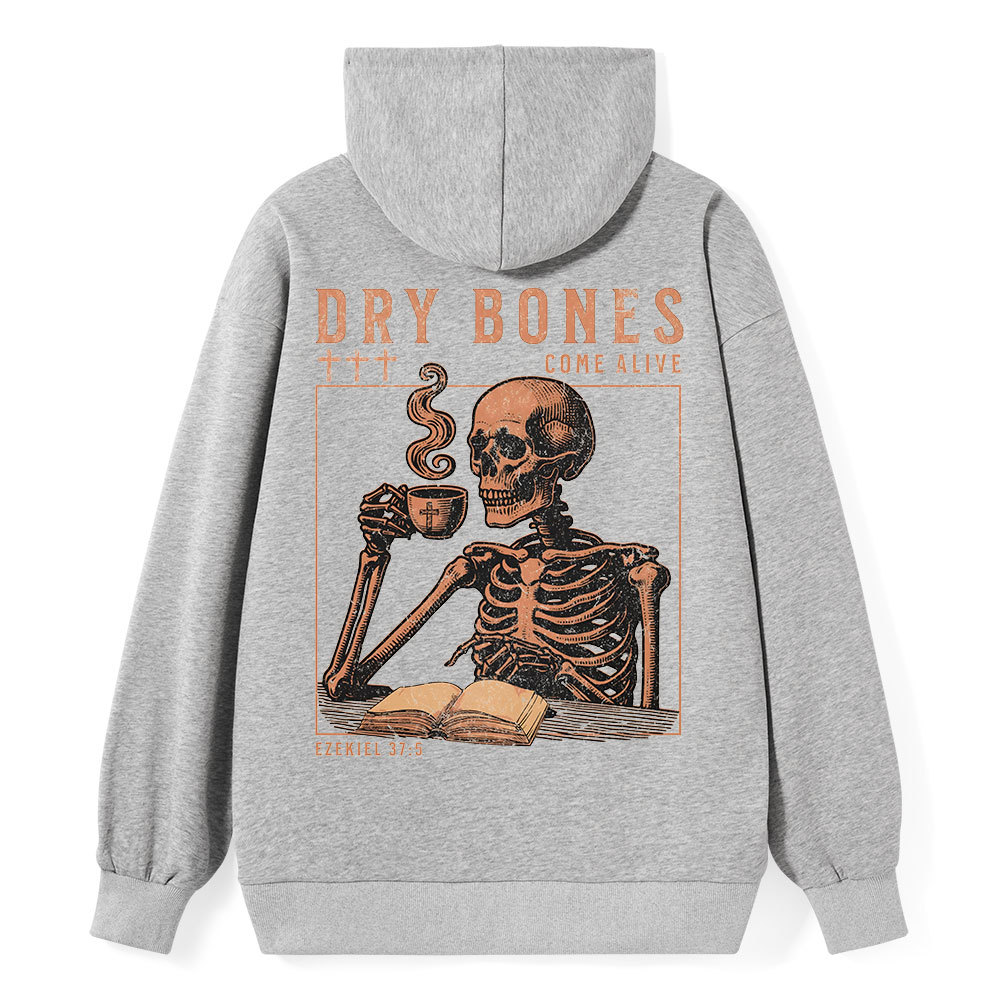 Dry Bones グレージャンパー 38 Dry Bones Come Alive Christian Classic Hoodie Sale - GuidingCross
