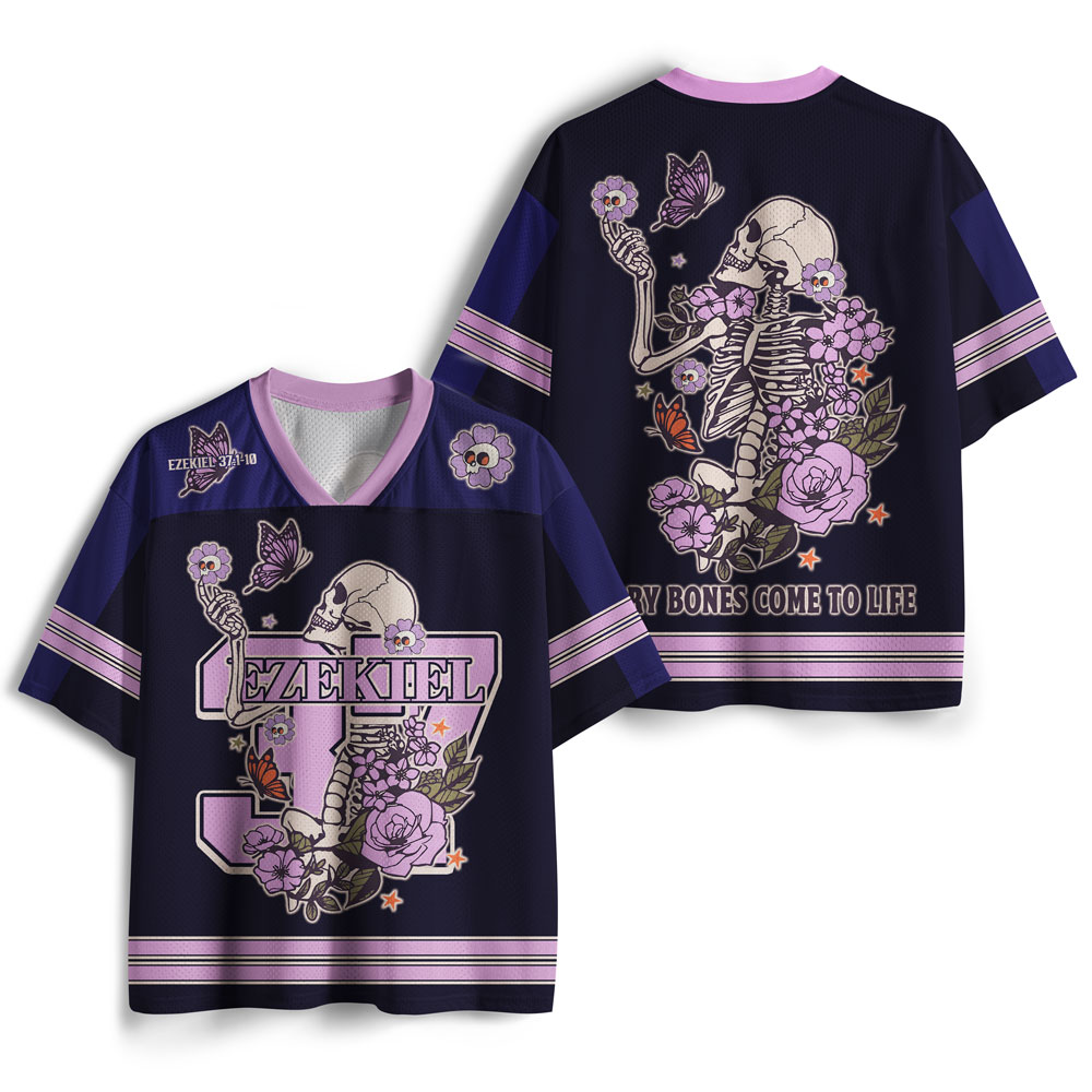 Dry Bones Come To Alive Christian Mesh Jersey